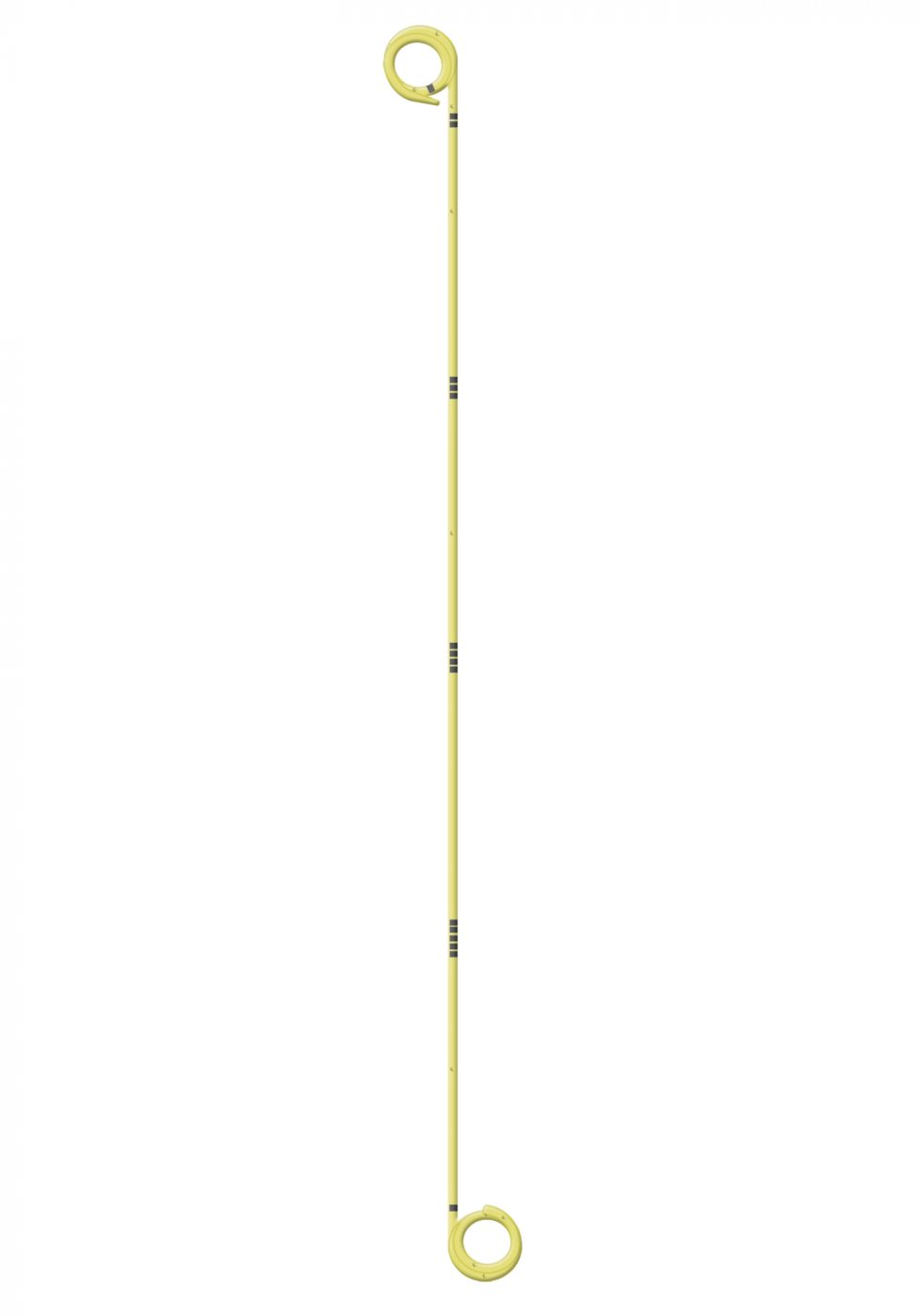 YELLOW-STAR Double-J Ureterschienen-Set PC-behandelt, flexible Länge